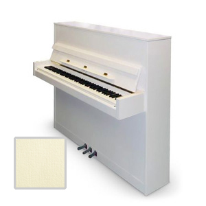 Пианино Petrof<br>Модель P 118S(1)(0051) silver<br>Цвет белый, полированное