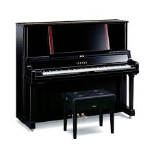 Акустическое пианино с банкеткой Yamaha YUS5 PE чёрное полированное