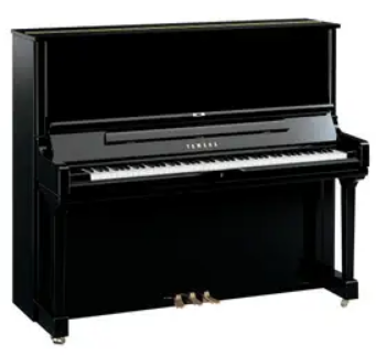 Акустическое пианино с банкеткой Yamaha U1 PE цвет чёрый полированный