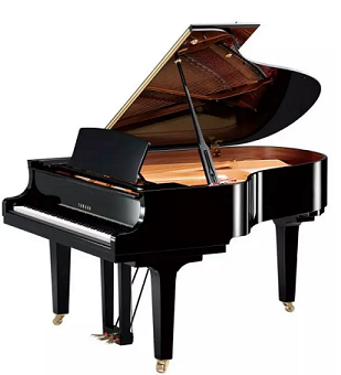 Акустический рояль с банкеткой Yamaha C3X PE черный полированный