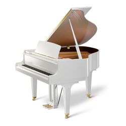 Акустический рояль с банкеткой Kawai GL-10 WH/ P JP белый полированный.